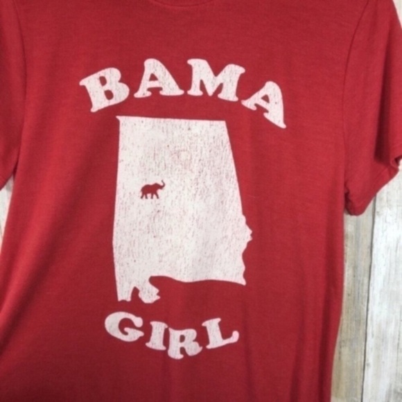 Show Me Your Mumu Red Bama Girl Tee - Picture 5 of 10